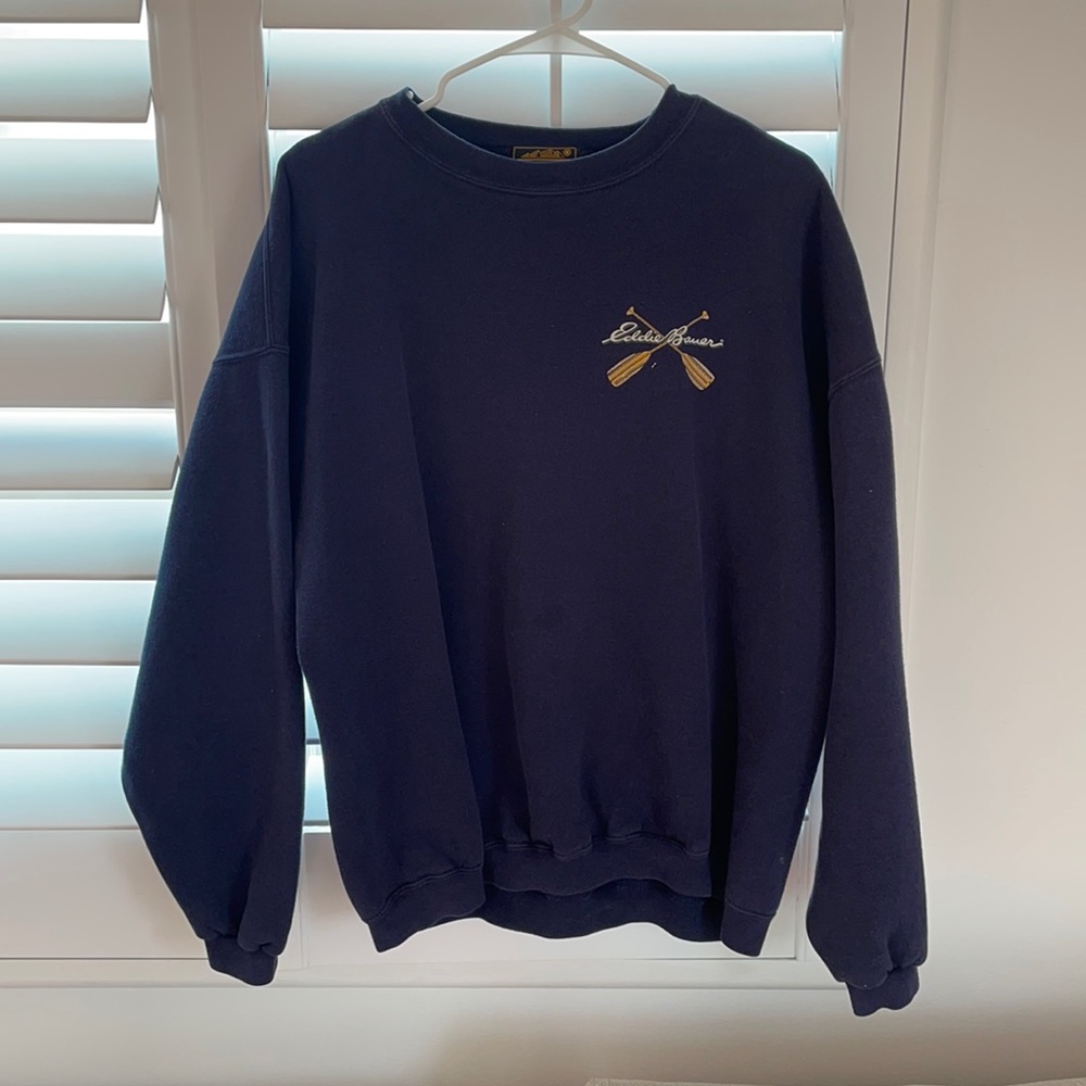Vintage Eddie Bauer Navy Crewneck